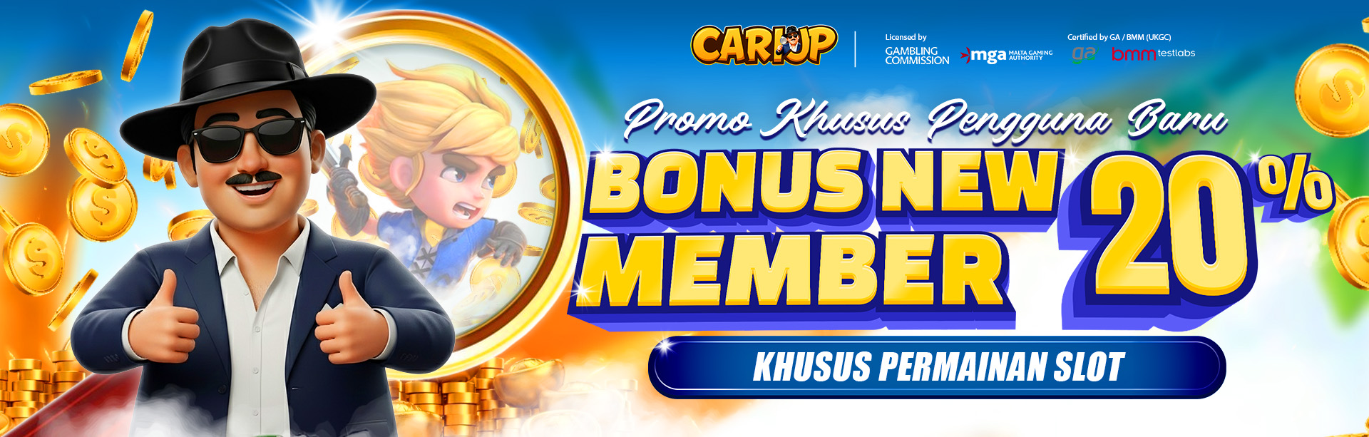 Bonus New Member Setia CariJP